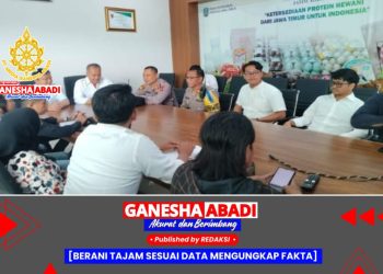 Kapolsek Gayungan Kawal Audiensi DPP AMI dengan Dinas Peternakan Jatim