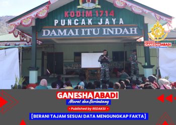 Kodim 1714/Puncak Jaya Beri Pendidikan Calistung bagi Anak-Anak Pengungsi