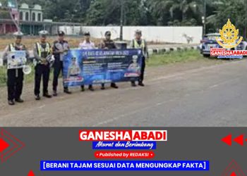Satlantas Polres Musi Rawas Gelar Ram Check dan Sosialisasi Keselamatan Berlalu Lintas