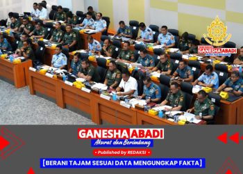 Panglima TNI Dampingi Wamenhan dalam Rapat Kerja Bahas Efisiensi Anggaran di DPR RI