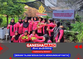 Bhayangkari Ranting Tanggulangin Kelola Pekarangan Pangan Lestari untuk Dukung Ketahanan Pangan