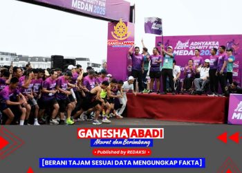 Ribuan Warga dan Penyandang Disabilitas Meriahkan Adhyaksa Charity Run Medan 2025
