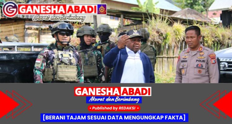 Satgas Yonif 112/DJ Bersinergi dengan Polri dan Pemda Jaga Kondusifitas Puncak Jaya