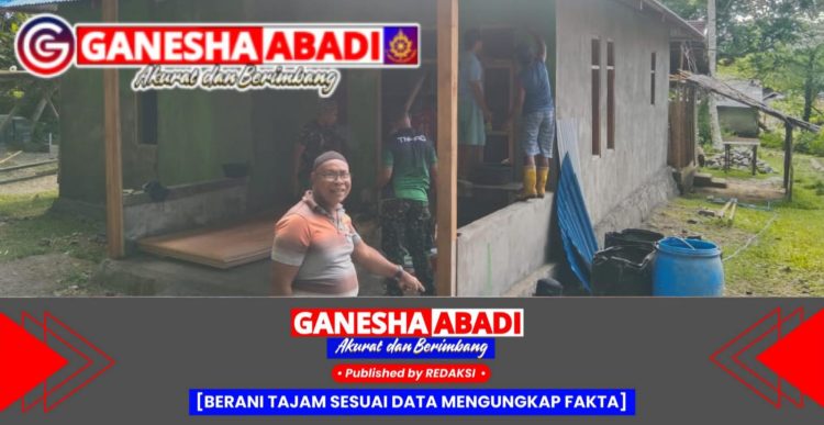 Semua Sasaran TMMD Ke-123 Kodim 1510/Sula Rampung 100 Persen