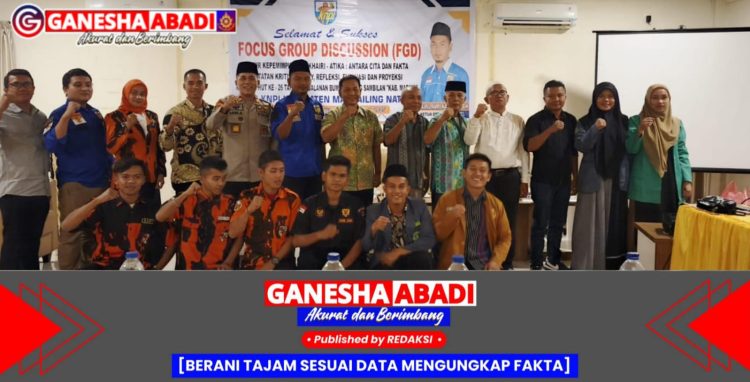 KNPI Madina Beri Rapor Merah di Akhir Kepemimpinan Sukhairi-Atika