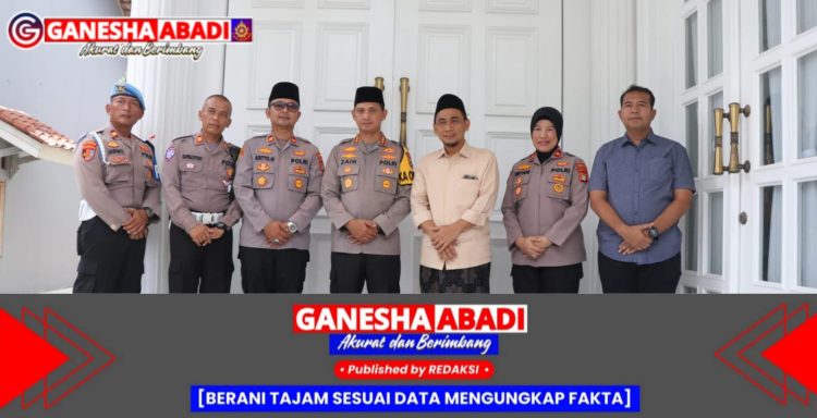 Kapolres Metro Tangerang Kota Safari Ramadan ke Ponpes Annuqthah, Disambut Ratusan Santri
