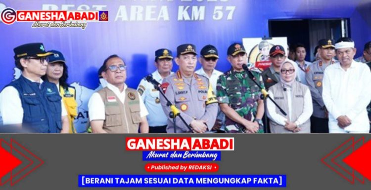 Polres Metro Tangerang Kerahkan Patroli Bersepeda di Rest Area KM 13,5 dan KM 14 untuk Jaga Keamanan Pemudik