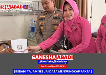 Kapolsek Gunung Anyar dan Bhayangkari Jenguk Anggota yang Sakit, Wujud Kepedulian Keluarga Besar Polri