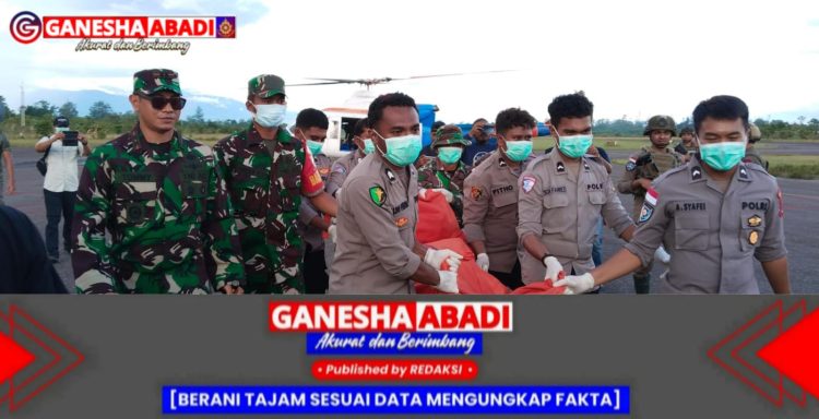 TNI-Polri Evakuasi 16 Jenazah Korban Serangan KKB-OPM di Muara Kum, Yahukimo