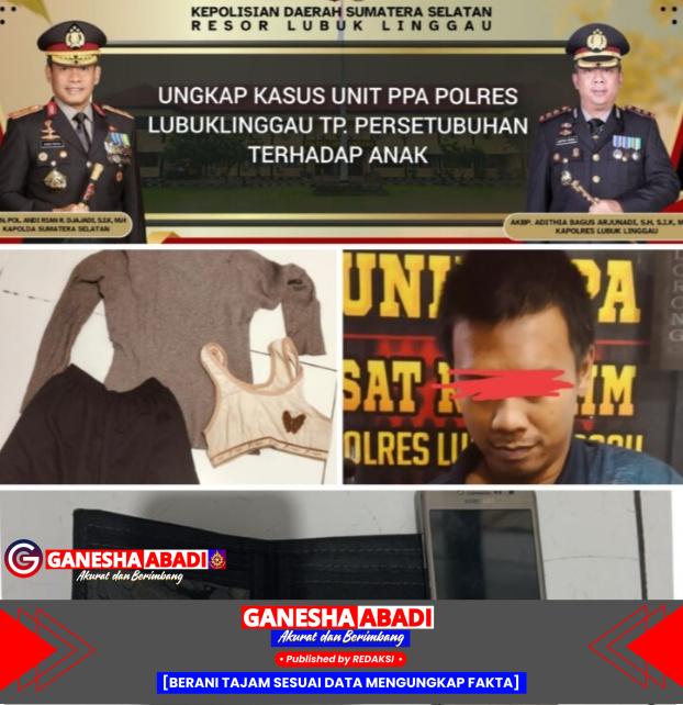 Siswi SD di Lubuklinggau Jadi Korban Rudapaksa, Pelaku Disabilitas Diamankan Polisi