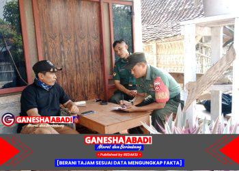 Babinsa Srawung Aktif Lakukan Pendataan Keluarga Miskin, Fokus pada Data Akurat dan Tepat Sasaran