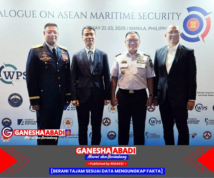 Bakamla RI Wakili Indonesia di ASEAN Maritime Security Dialogue 2025 di Manila