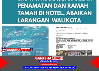 Pihak SMPN 11 Makassar Bantah Gelar Ramah Tamah di Hotel Harper, Tegaskan Hanya Undangan