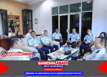 Danlanud Sultan Hasanuddin Sambut Kunjungan Kadisopslatau TNI AU
