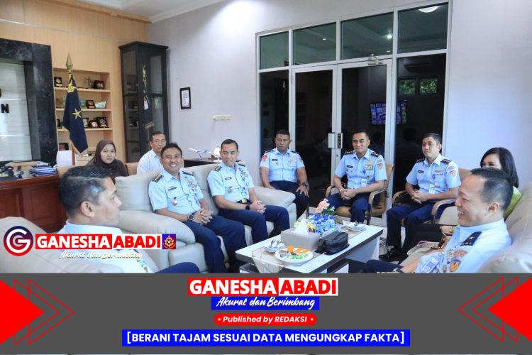 Danlanud Sultan Hasanuddin Sambut Kunjungan Kadisopslatau TNI AU