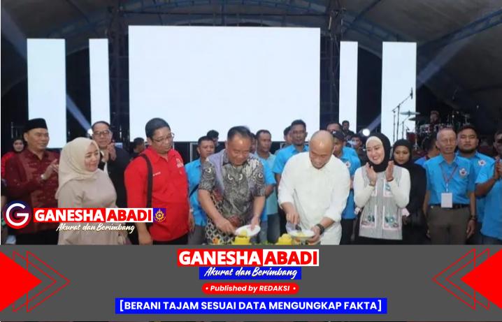 Wagub Sumsel dan Wali Kota Lubuk Linggau Meriahkan Malam Puncak Dangdut Fest 2025