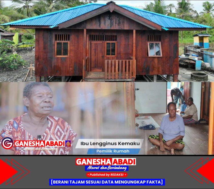 Satgas TMMD Bangun Rumah Layak, Ubah Hidup Warga Pigapu Mimika