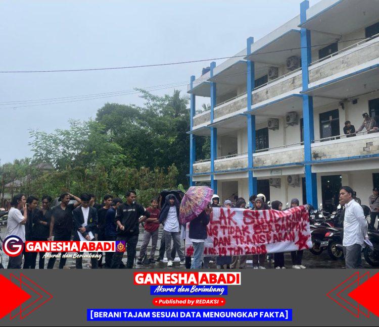 Puluhan Mahasiswa STISIP Banten Raya Demo Tolak Studi Banding, Tuntut Transparansi dan Evaluasi Kebijakan Kampus