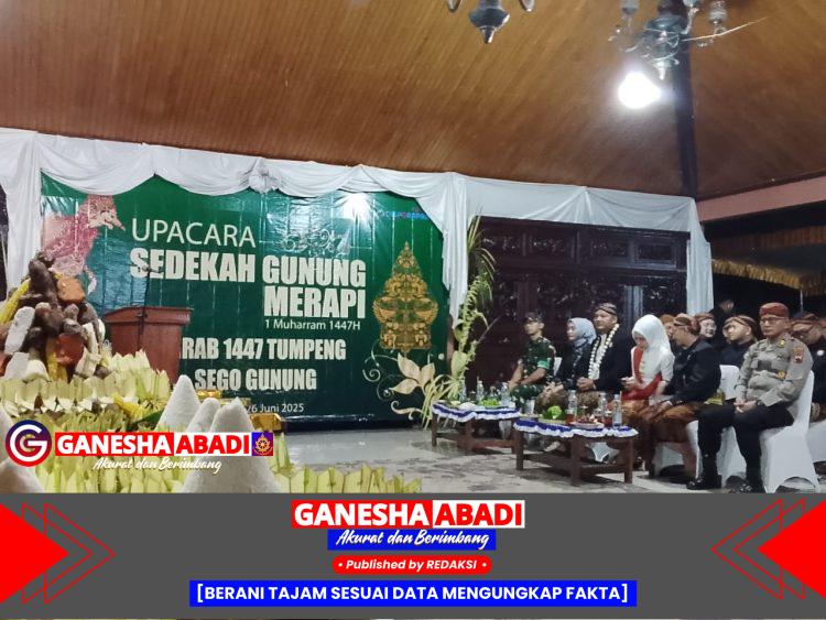 Sedekah Gunung Merapi, Tradisi Unik Sarat Budaya Jawa di Lereng Merapi