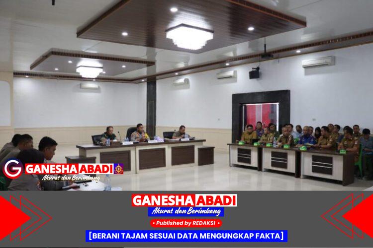 Polres Mesuji Gelar Rakor Lintas Sektoral Hadapi Ancaman Karhutla di Musim Kemarau