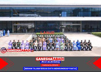Danlanud Sultan Hasanuddin Sambut Kunjungan Kerja Pangkogabwilhan II, Tinjau Kesiapan Skadron dan Dukung Ketahanan Pangan