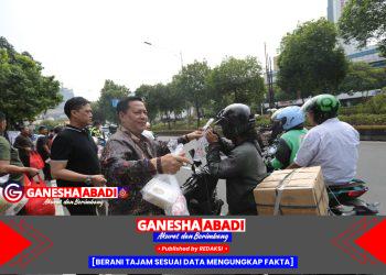 Ditjenpas Gelar Jumat Berkah, Bagikan 500 Paket Makan Siang ke Warga Sekitar