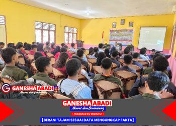 Satgas TMMD Kodim 1506/Namlea Edukasi Siswa SMK N 3 Buru Selatan Cegah Radikalisme