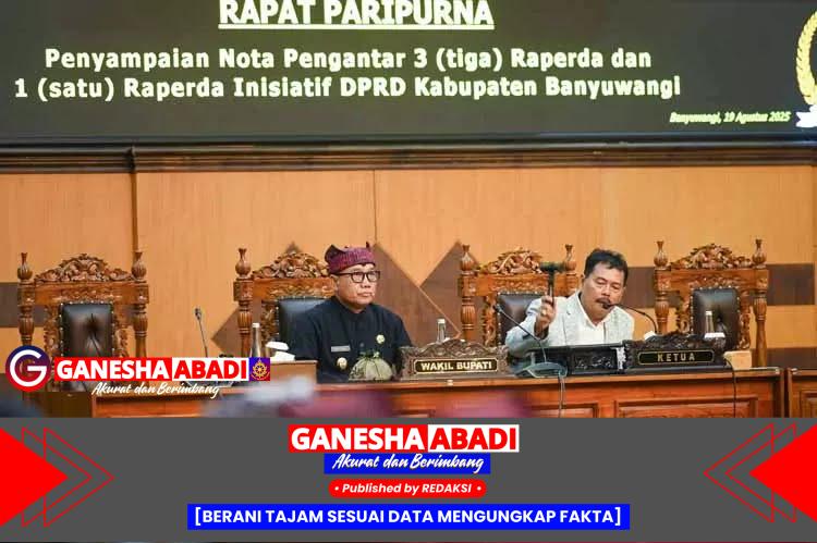DPRD Banyuwangi Fokuskan Pembahasan Dua Raperda Strategis Usulan Pemkab
