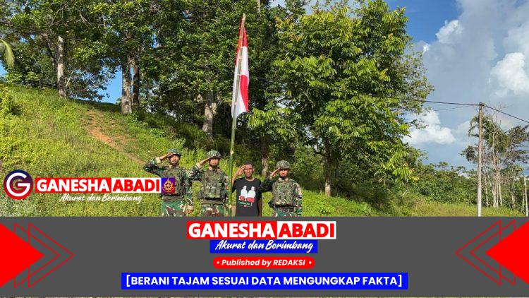 Warga Tembutka dan Satgas Yonif 126/KC Bersatu Semarakkan HUT RI ke-80