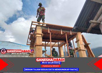 Proyek Air Bersih TMMD 125 Kodim 1506/Namlea di Kamanglale Capai 57 Persen