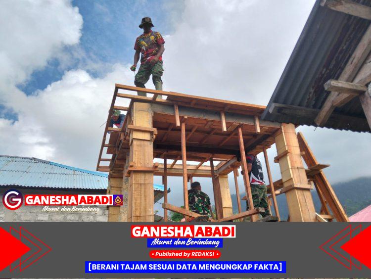 Proyek Air Bersih TMMD 125 Kodim 1506/Namlea di Kamanglale Capai 57 Persen