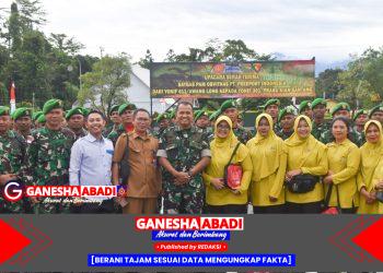 Kodim 1710/Mimika Gelar Sosialisasi Penggunaan LPG Aman bagi Prajurit dan Persit