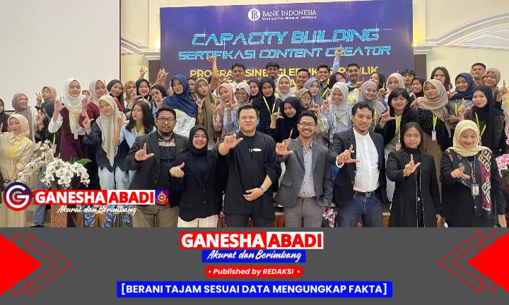 BI dan LPK Lunarica Latih Mahasiswa Sulbar Jadi Content Creator Bersertifikat