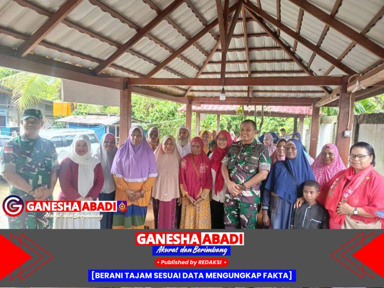 Sambut HUT RI ke-80, Kodim 1710/Mimika Bagikan Sembako untuk Kaum Dhuafa dan Mualaf