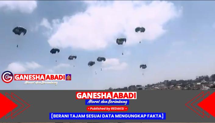 Payung Parasut TNI untuk Gaza: Bantuan Kemanusiaan dan Pesan Persahabatan