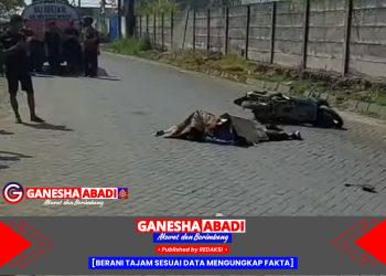 Pemotor Kediri Tewas Terlindas Truk Usai Tabrak Kucing di Waru Sidoarjo
