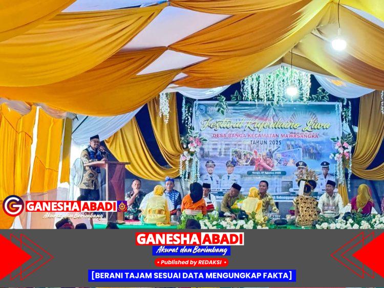 Bupati Azhari Hadiri Festival Kafeulaino Liwu di Desa Banga: Dorong Pelestarian Budaya Lokal