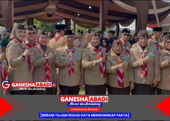 Wakil Wali Kota Lubuk Linggau H. Rustam Effendi Terima Penghargaan Pancawarsa III