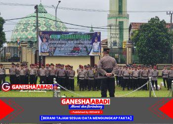 Polres dan Kodim 0406 Gelar Apel Siaga Gabungan Jelang Aksi Demo di Lubuklinggau