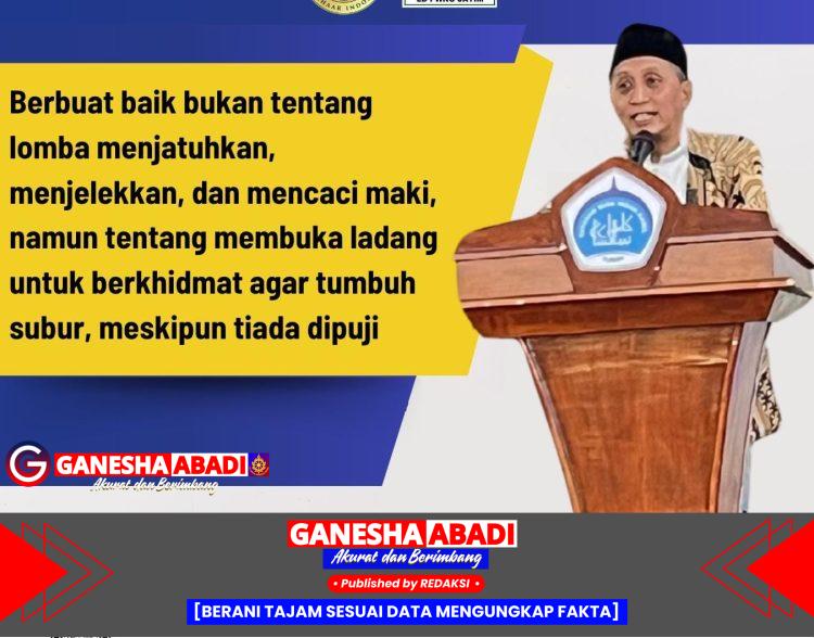 Engkau Bersama Rakyat, Karena Engkau Dari Rakyat