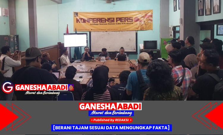 LBH Surabaya: Penangkapan 110 Warga Menutup Ruang Demokrasi