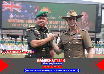 Kasad dan Kepala Staf Angkatan Darat Australia Perkuat Kerja Sama Militer Indonesia–Australia