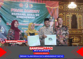 Pisah Sambut Danramil 0807/03 Kedungwaru Penuh Keberkahan dan Kebersamaan