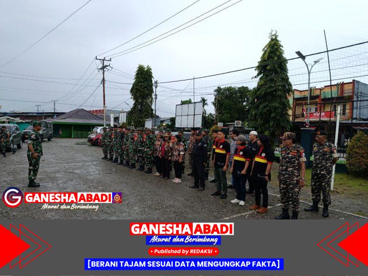 Kodim 1710/Mimika Gelar Patroli Humanis, Libatkan Ormas Jaga Keamanan Wilayah