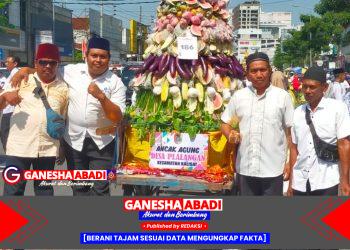 Pawai Ancak Gunungan Warnai Perayaan Maulid Nabi dan Sedekah Bumi di Jember
