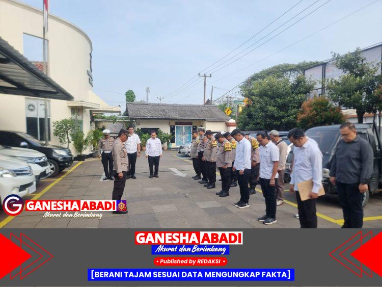 Apel Pagi Polsek Cikupa Dipimpin Wakapolsek AKP Joko Pamungkas, S.H.