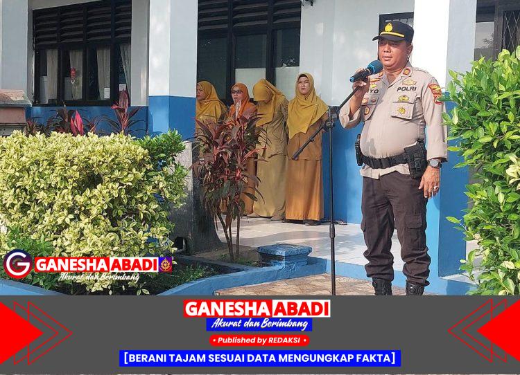 Kasat Tahti Ajak Siswa SMPN 3 Solear Jadi Pelajar Hebat Tanpa Narkoba