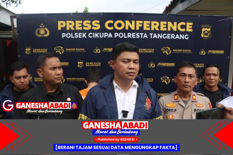 Polsek Cikupa Amankan Dua Pelaku Curanmor, Ternyata Sudah 10 Kali Beraksi