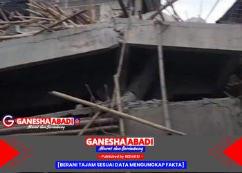 Masjid Ponpes Al Khozini Ambruk Saat Pengecoran, Santri Tertimbun Reruntuhan: Proyek Abai Keselamatan?