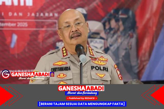 Kalemdikpol Polri Komjen Pol Chryshnanda: Jadilah Polisi yang Bermanfaat dan Rendah Hati bagi Rakyat